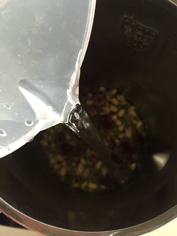 红枣绿豆豆浆步骤6
