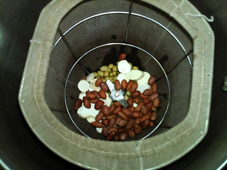 花生山药豆浆步骤4