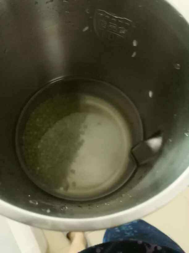 豆浆机版绿豆沙步骤3