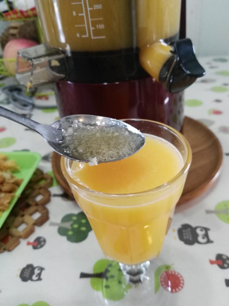 苹果橙汁步骤6