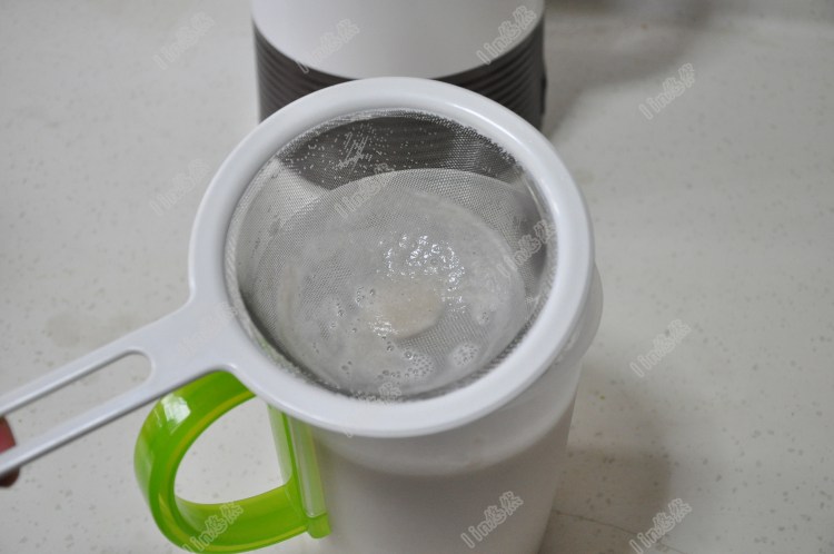 花生莲子豆浆步骤5