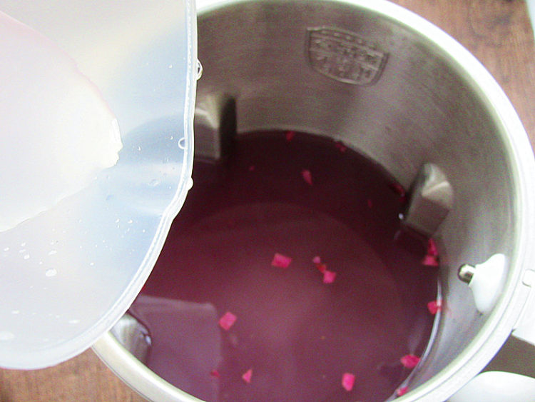 紫薯酸奶米糊步骤7