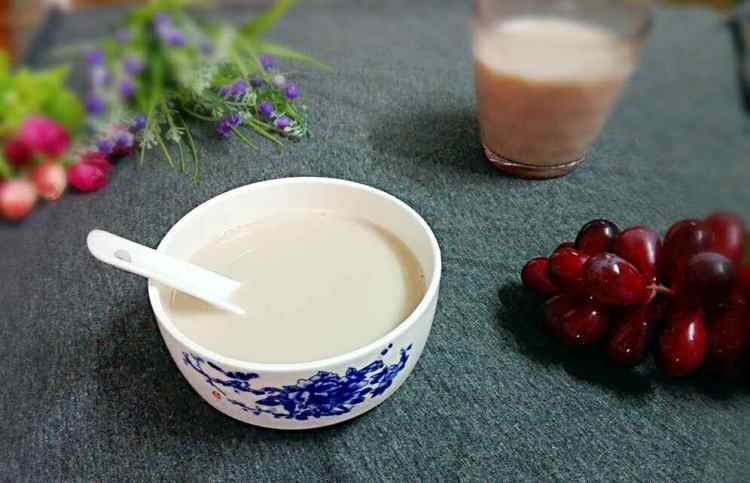 奶香花生浆步骤9