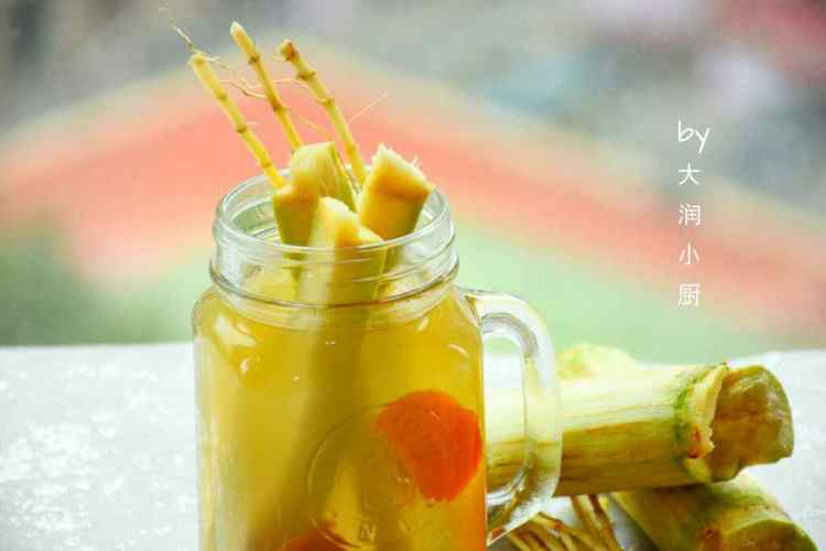 粉葛竹蔗茅根饮步骤5
