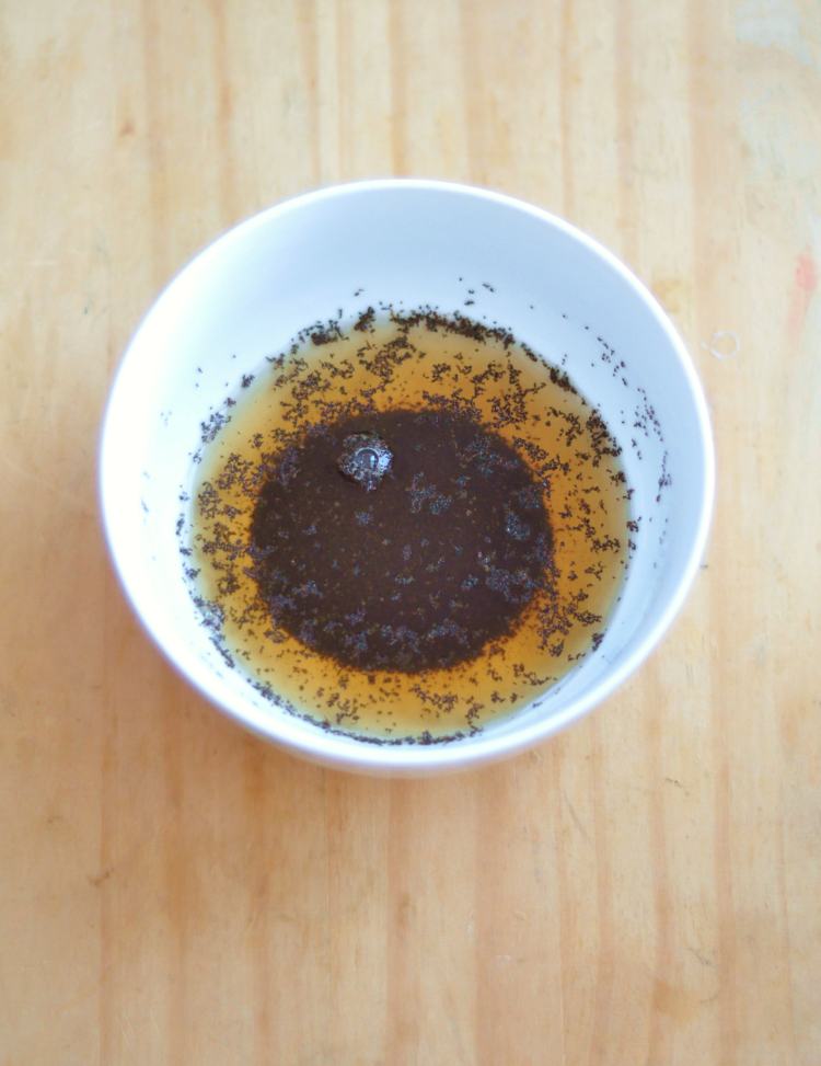 焦糖奶茶步骤1