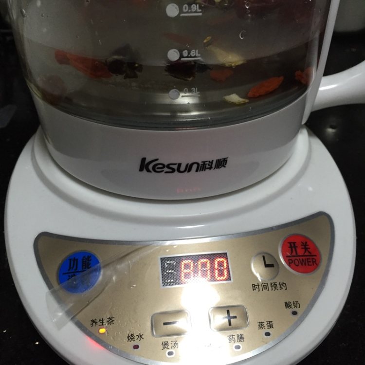 西洋参玫瑰花茶步骤5