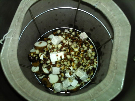 祛湿黑麦山药糊步骤7