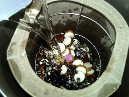 调脂黑米山药糊步骤8