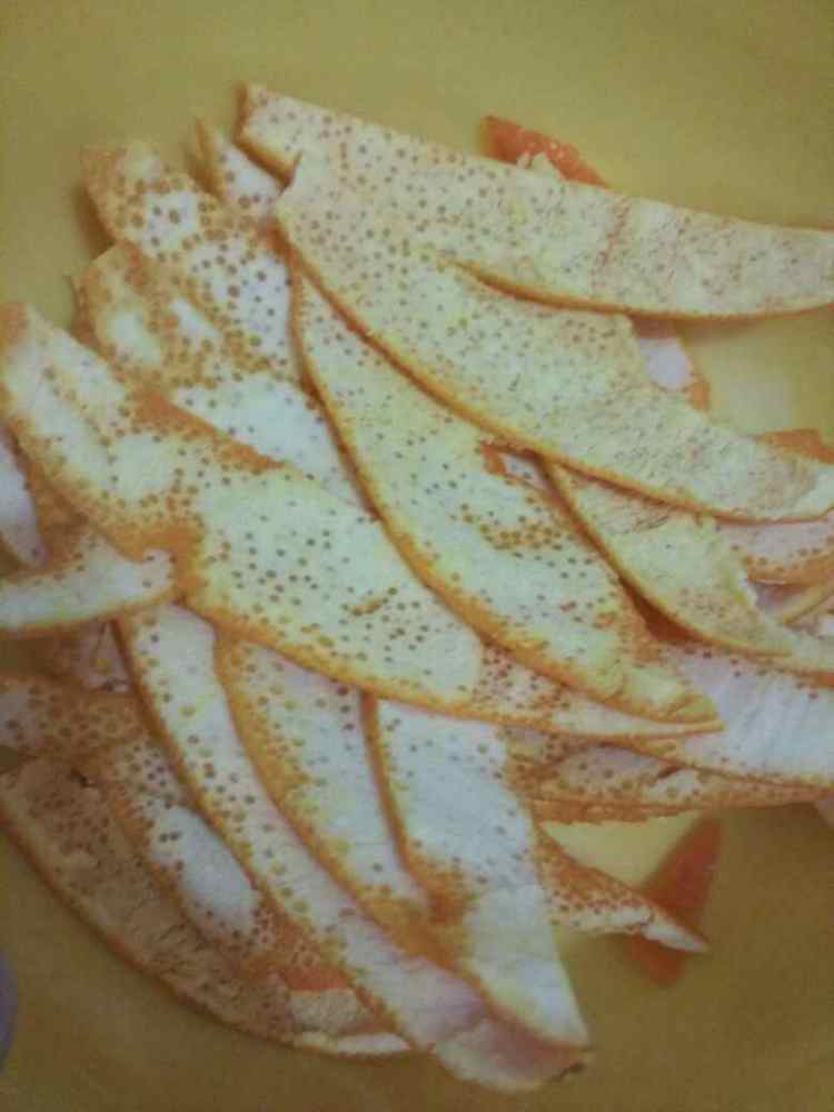 糖渍橙皮步骤4