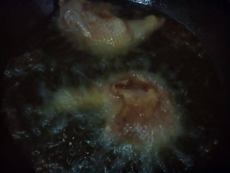 炸鸡全腿步骤4