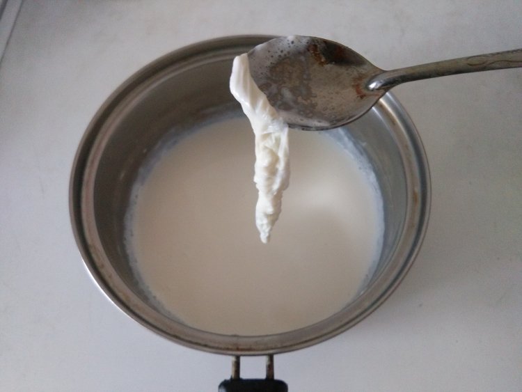 自制脱脂牛奶步骤8