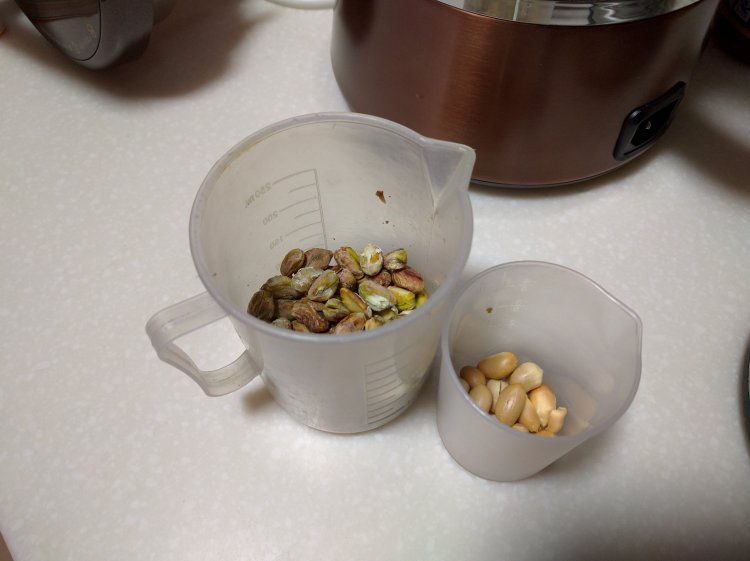 开心果米糊步骤1