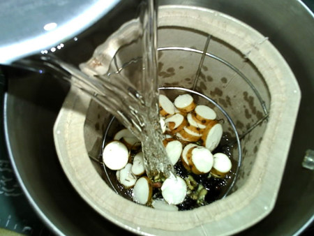 山药黑黄豆浆步骤6