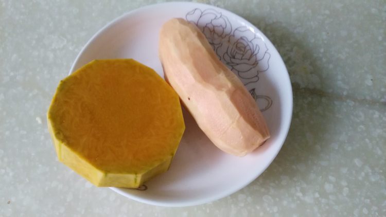 南瓜红薯汁步骤1