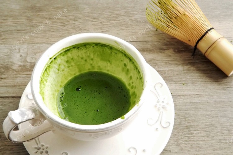 抹茶拿铁步骤3