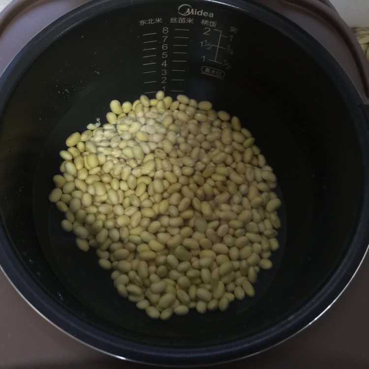 豆浆步骤2