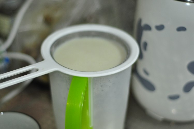 鹰嘴豆花生豆浆步骤10