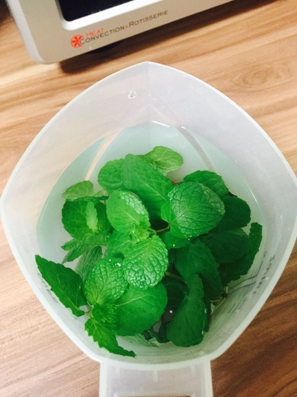 薄荷香草奶步骤2