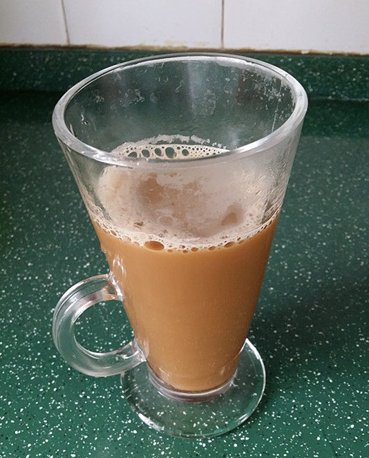 巧克力酱奶油泡咖啡步骤3