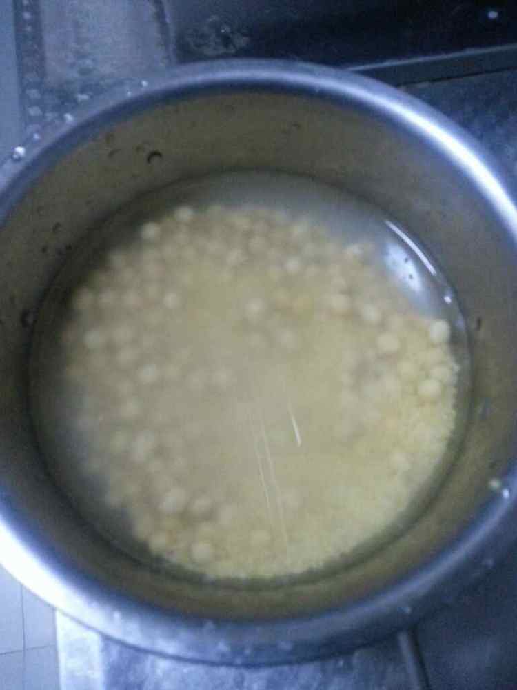 枸杞小米豆浆步骤4