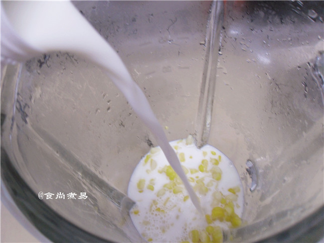 甜玉米奶昔步骤5