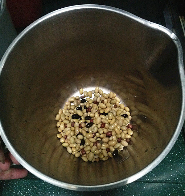 三色豆浆步骤4