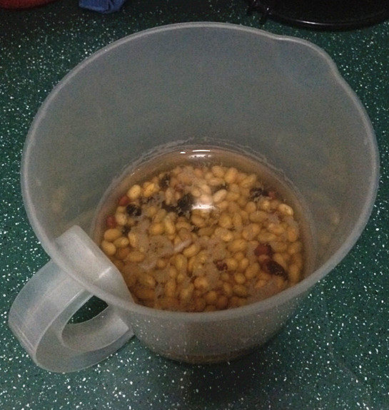 三色豆浆步骤2