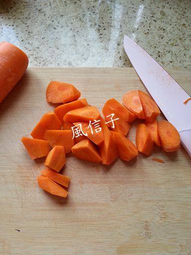 胡萝卜苹果风味饮步骤1