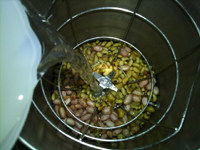 鲜花生豆浆步骤6