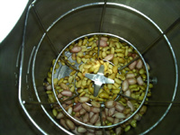鲜花生豆浆步骤5