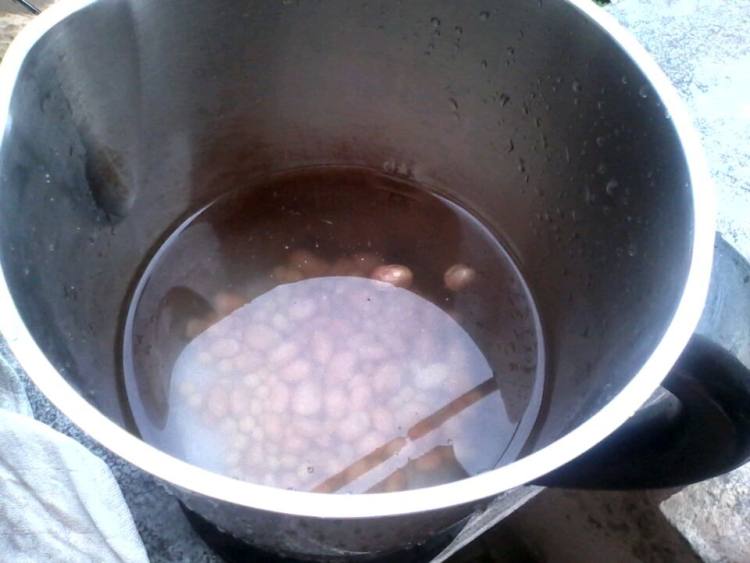 花生米豆浆步骤2