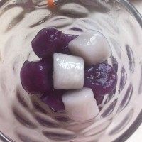 【手工美食】芋圆牛奶步骤7