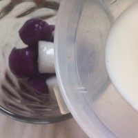 【手工美食】芋圆牛奶步骤8