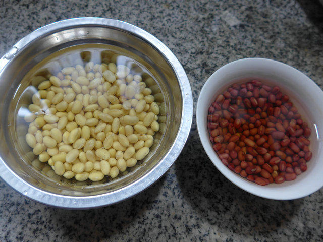 双豆豆浆步骤1