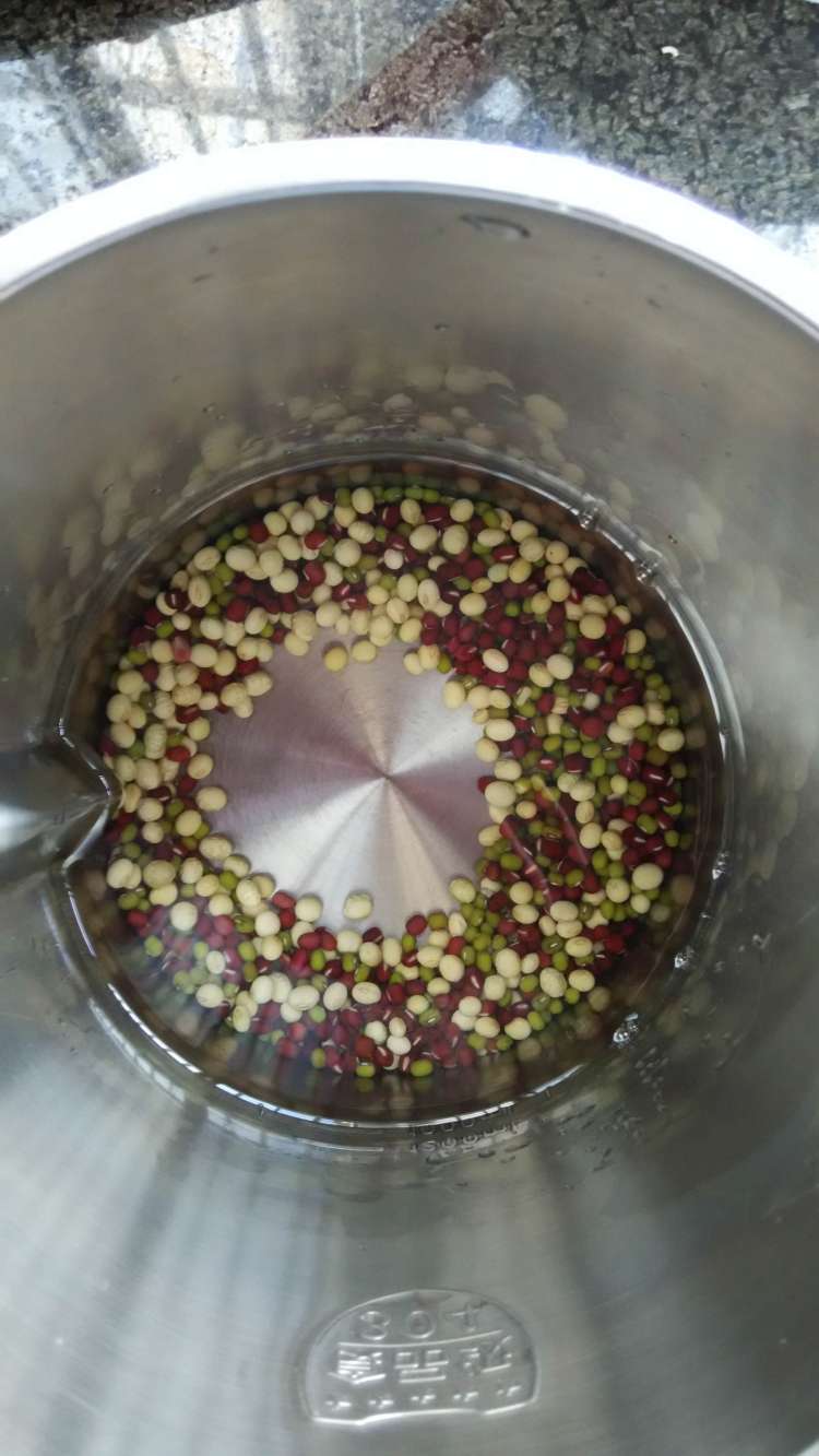红绿豆浆步骤4