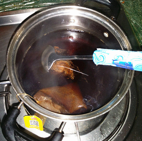 咖啡红糖奶茶步骤7
