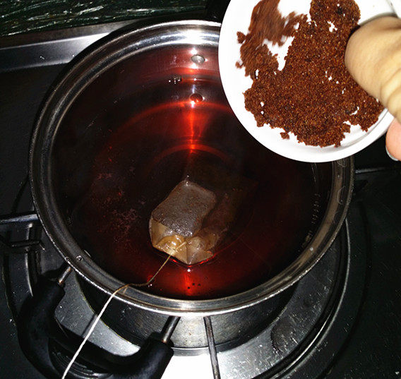 咖啡红糖奶茶步骤5