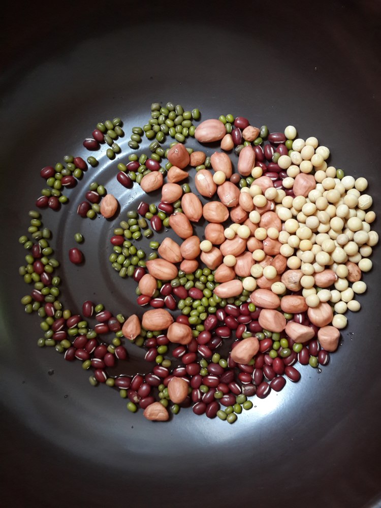 杂豆米糊步骤1