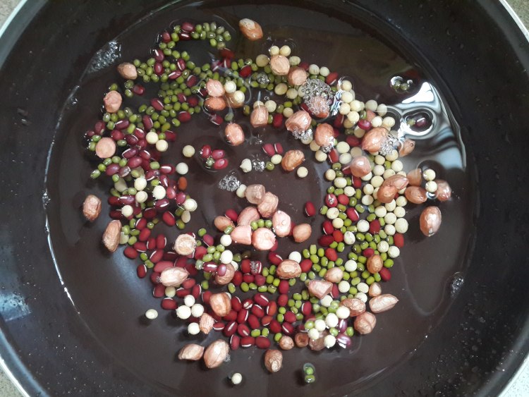 杂豆米糊步骤2