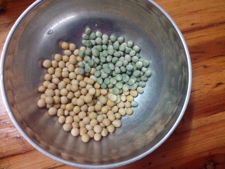 青黄豆浆步骤1