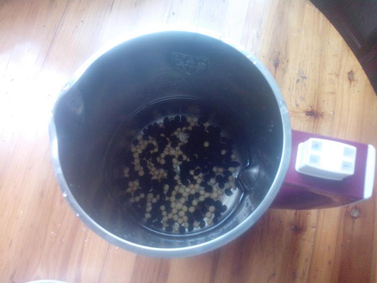 黄黑豆浆步骤4