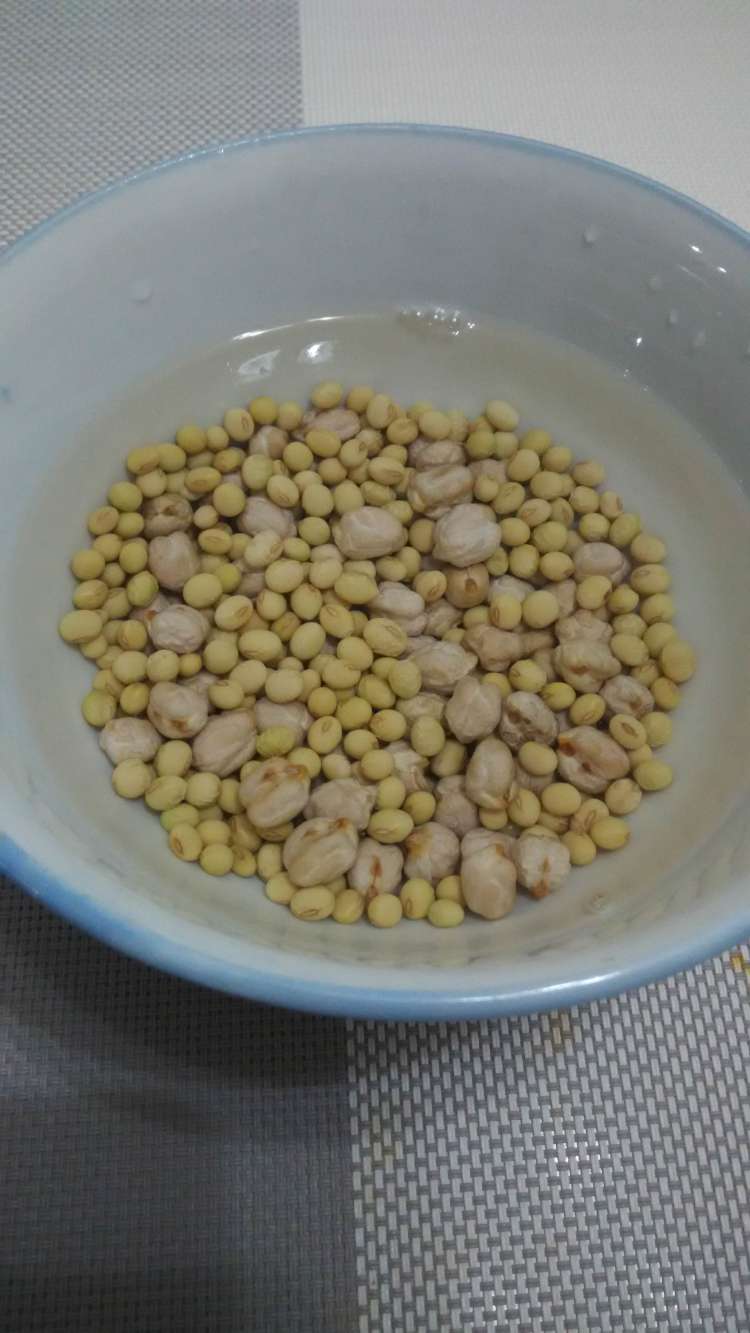 鹰嘴豆豆浆步骤2