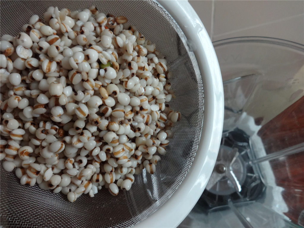 芦荟薏米汁步骤3