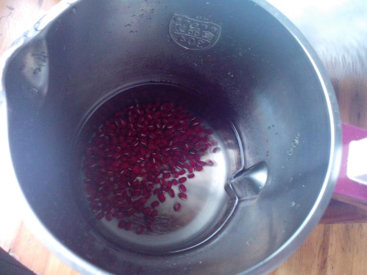 红豆浆步骤4