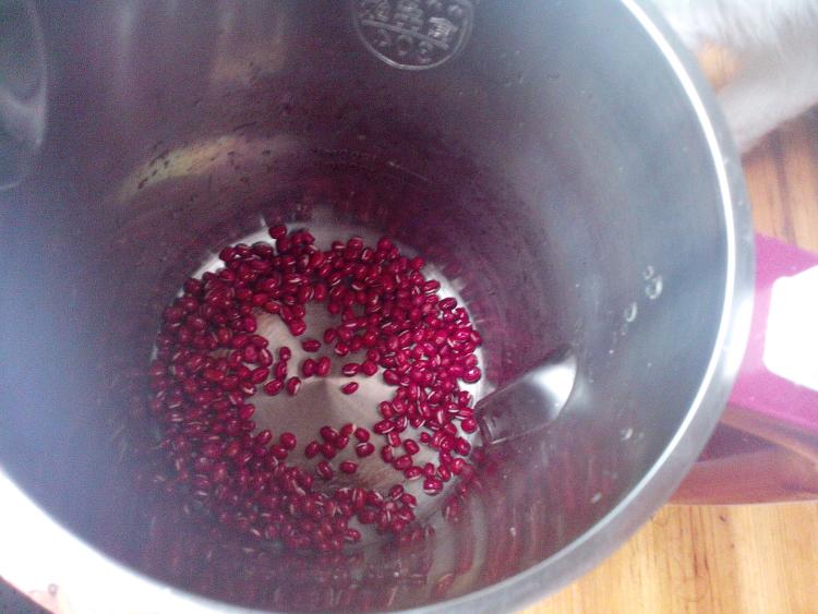 红豆浆步骤3