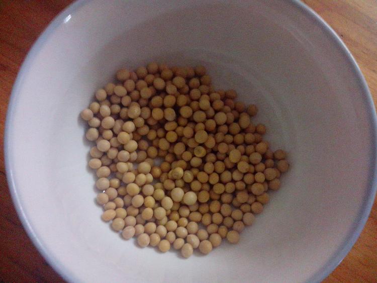玫瑰豆浆步骤1