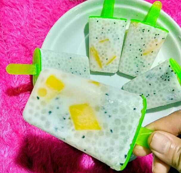 自制水果冰棍步骤9