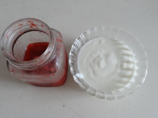 草莓酸奶步骤8