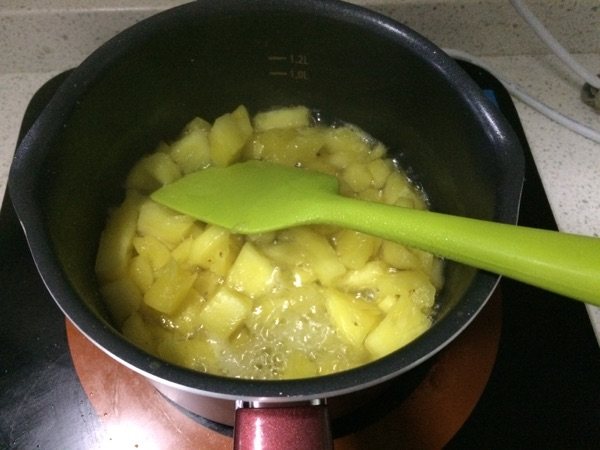 椰香菠萝冰糕步骤6