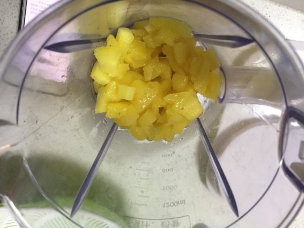 椰香菠萝冰糕步骤8